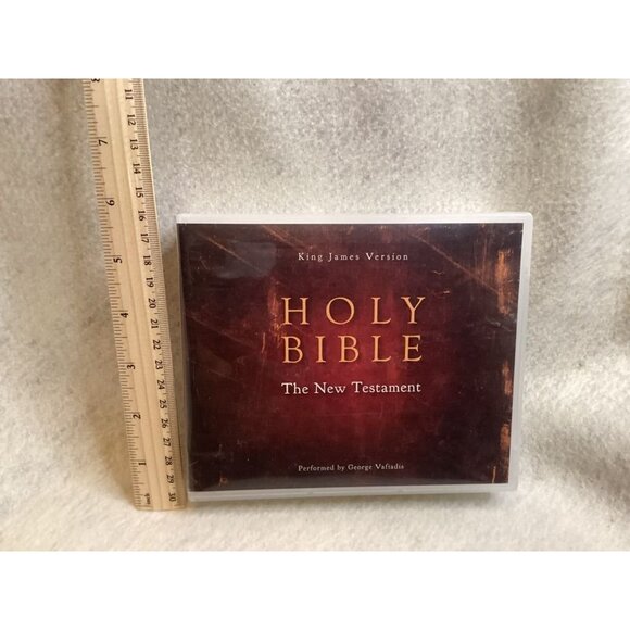 King James Version Holy Bible New Testament Audio CDs By Brilliance Audio - Picture 1 of 3
